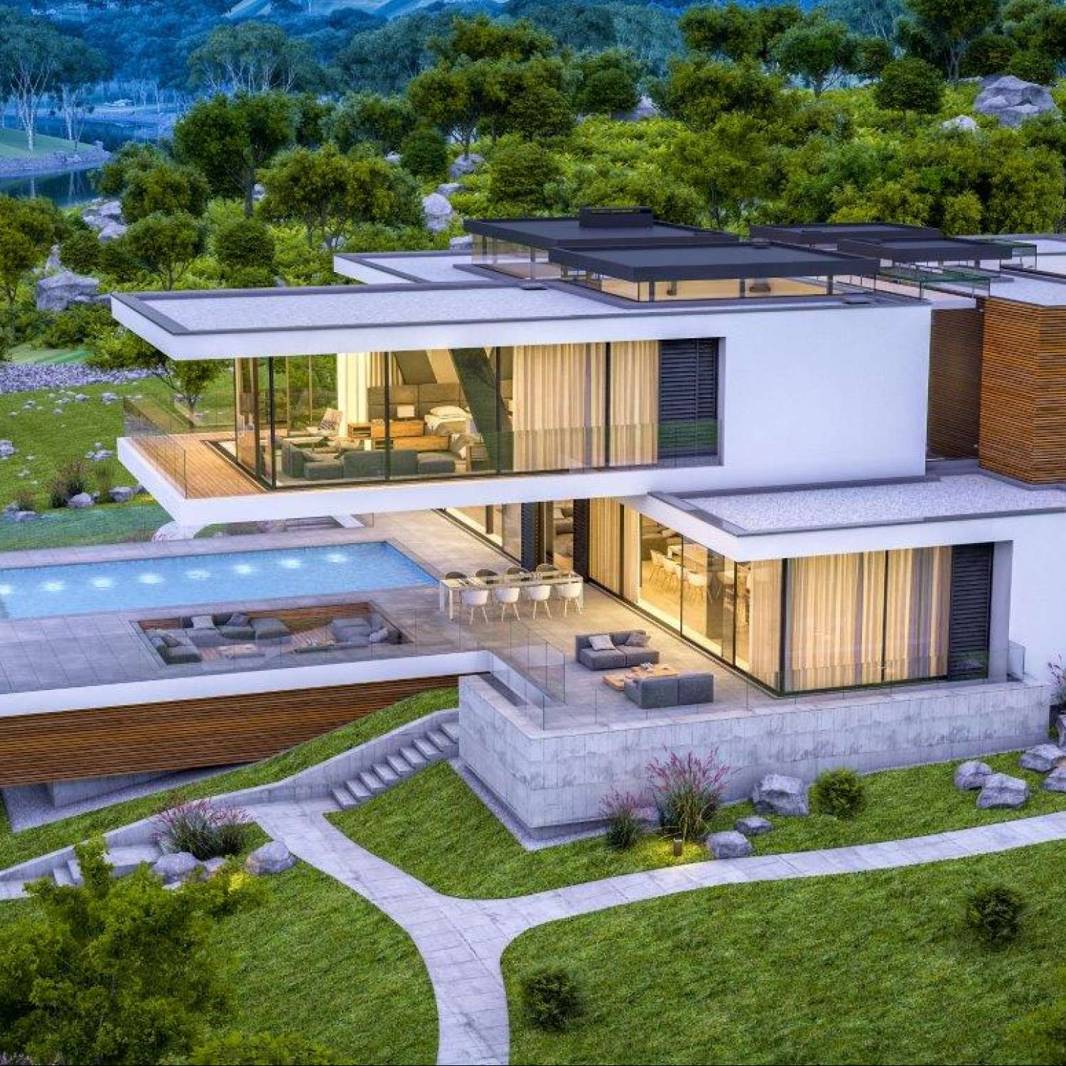 ÖZEL YAPIM VİLLA 'LAR - AKBÜK